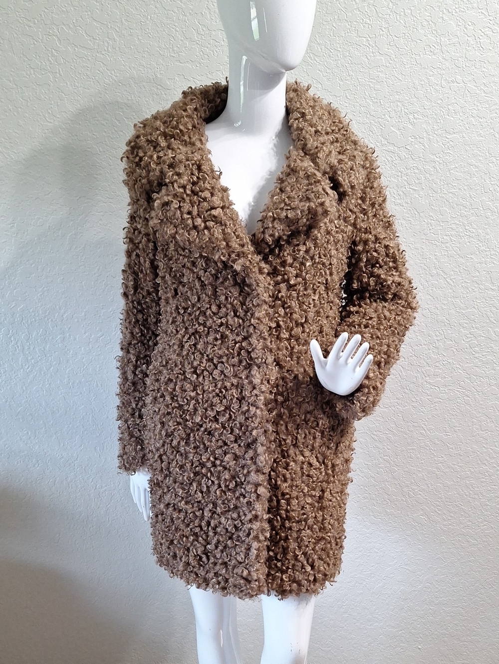 Zara Outerwear Shaggy Coat